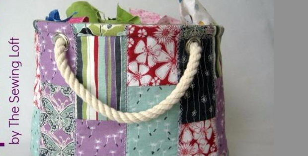 fabric basket stackable