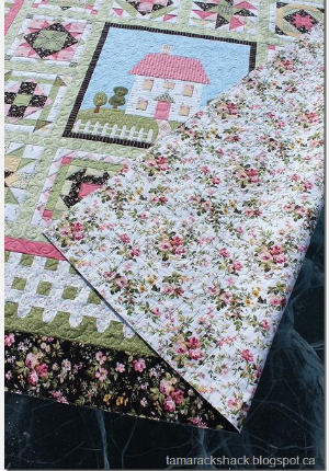 patchwork party Marti's Wild Rose Collection