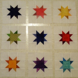 quilt top star baby quilt