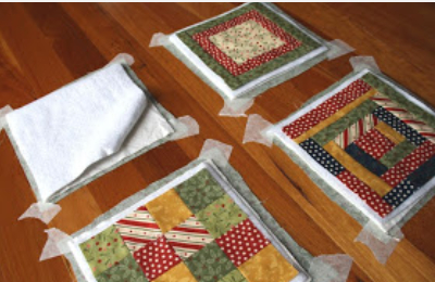 christmas hot pads tutorial