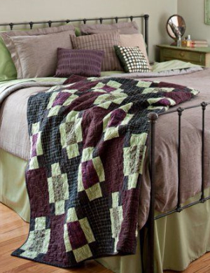 flannel-quilt-plaid-purple-plaid-green