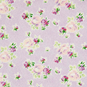floral fabric lavender