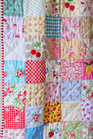 four patch quilt free pattern