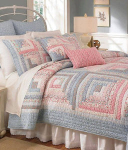 log-cabin-quilt-shades-of-pink-and-blue