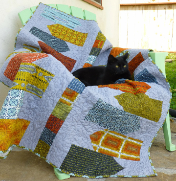 throw-quilt-for-guys-and-a-cute-black-cat