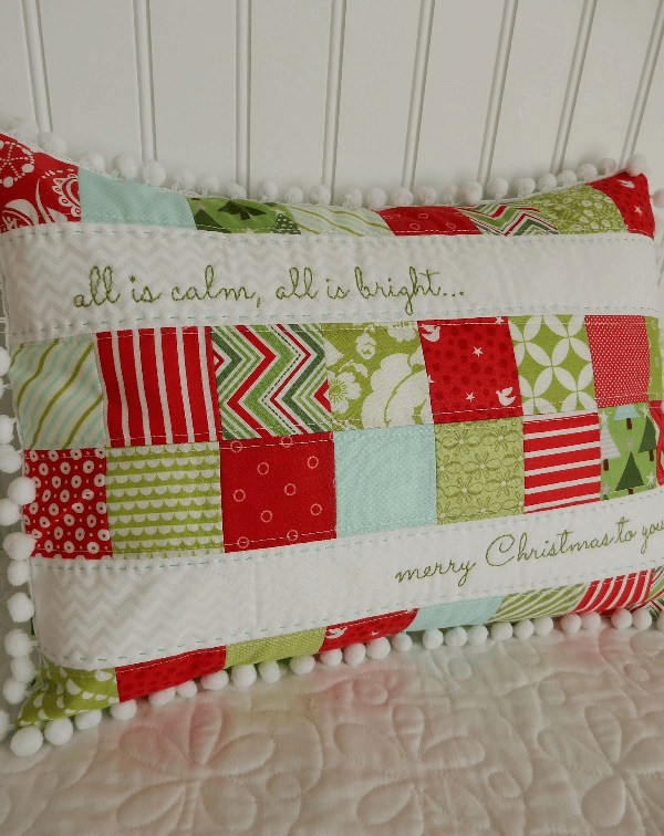 Christmas pillow pattern