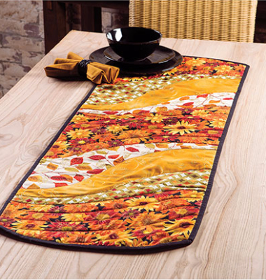 Easy table runner fall