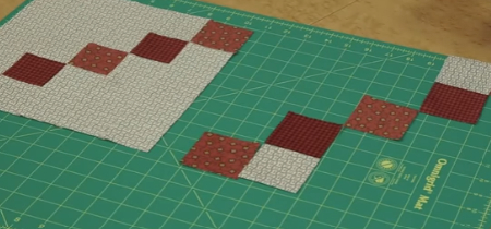 making-quilt-block-for-waves-of-grain-quilt