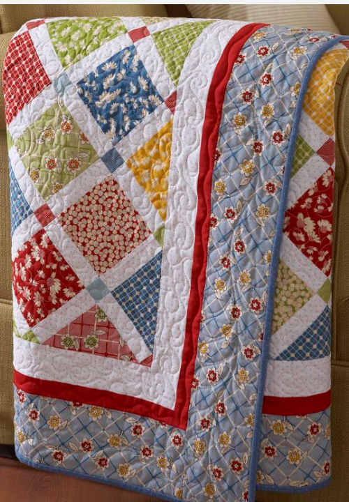 Better Homes and Gardens scrappy quilts