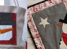 snowman-mug-rug-mini-quilt