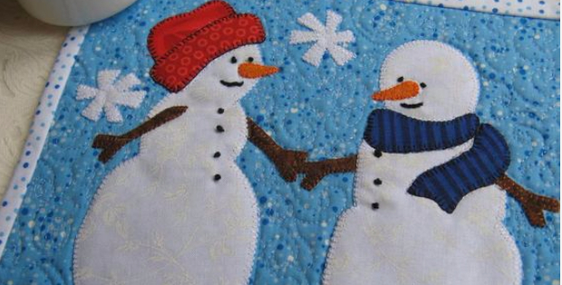 snowman-mug-rug-romance
