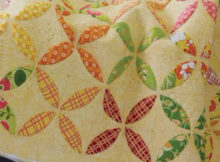 Orange Peel quilt Citrus Sizzler