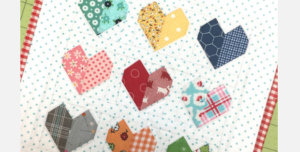 Scrappy Hearts Mini Quilt A Perfect Addition To Your Collection ...