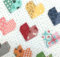 Valentine Hearts mini quilt