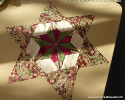 dresden star quilt block idea