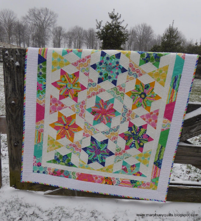 dresden star paper pieced quilt pattern