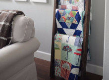 quilt ladder with four steps make it yourself