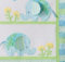 Bobo elephants baby quilt