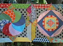 Circle Game quilt blocks Jenny Kingwell