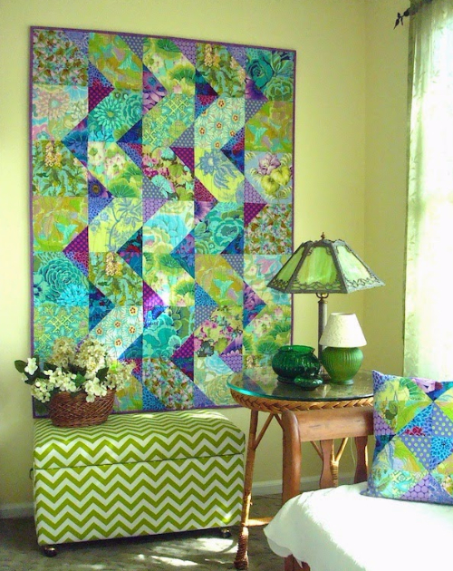 Kaffe Fasset florals Cascade Quilt Springleaf Studios