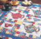 Moda's Vintage Picnic Tea Time table topper Fons and Porter