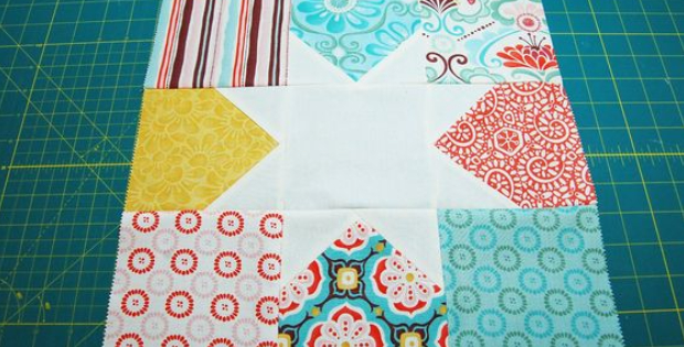 charm pack star quilt