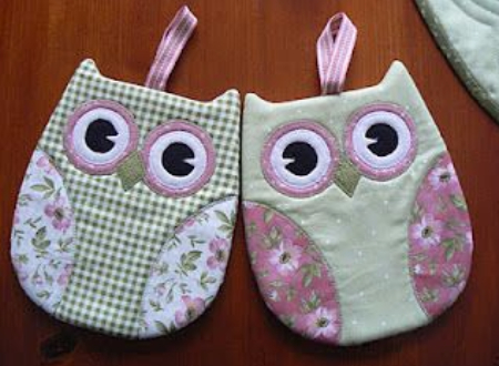 cute owl potholder pattern