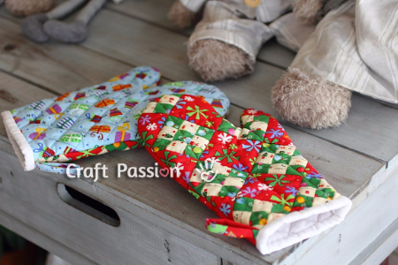 patchwork oven mitt pattern