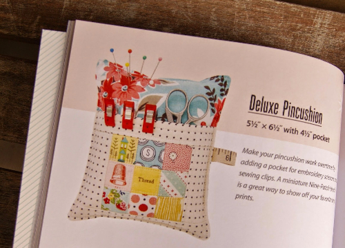 Deluxe pin cushion pattern with pocket