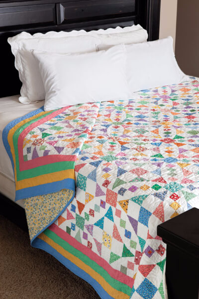 Fat quarter friendly quilt pattern