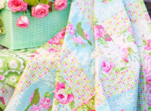 Garden District picnic quilt