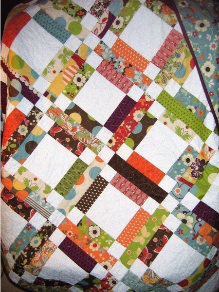 Jelly roll quilt pattern summer