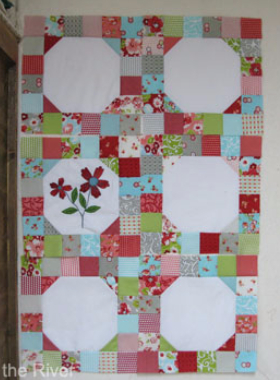 easy charm square quilt pattern