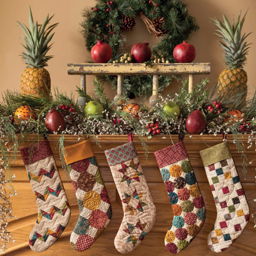 Christmas stocking pattern Kim Diehl