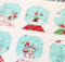 Pixie Noel fabric snowglobe mini quilt