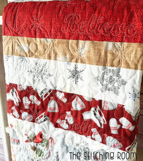 Winter Celebration Red Rooster Fabric