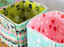 fabric basket free pattern