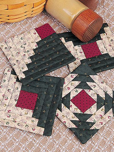 quick to quilt coaster patterns