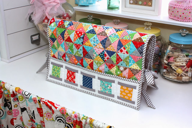 sewing machine cover with pockets lori holt