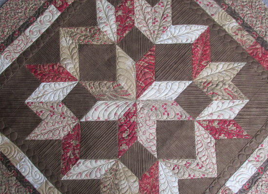 Bali Sky quilt Carpenters Star in three sizes