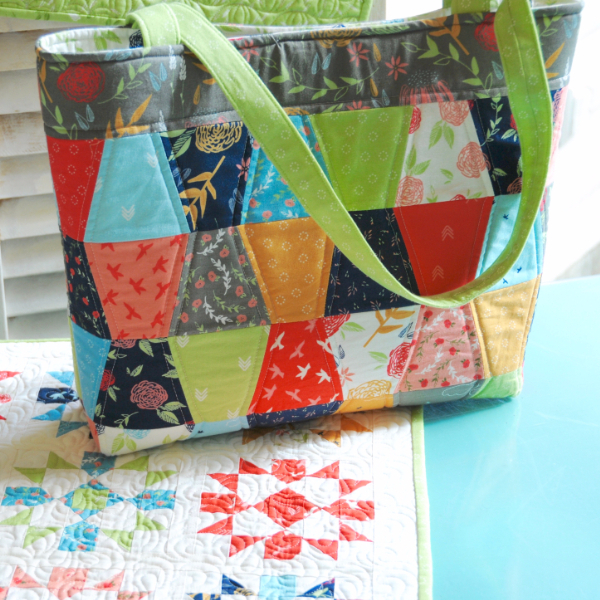 A Two Charm Pack Tote For Summer Or Any Time Of Year – Quilting Cubby