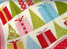 Christmas trees quilt pattern Hip Holidays