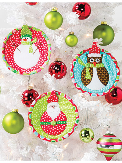 Jolly Christmas ornament pattern