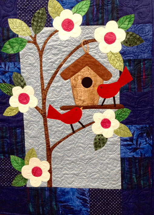 Kim Schaeffer Birdhouse Quilt
