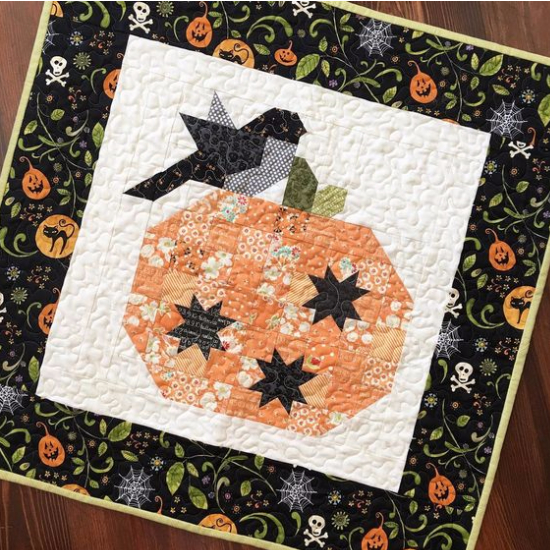 Pumpkin Season Mini Quilt Pattern