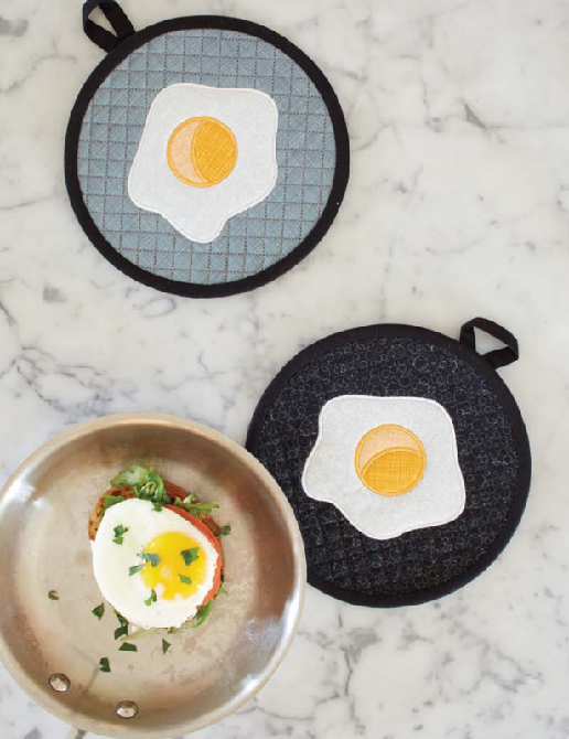 egg hot pad pattern