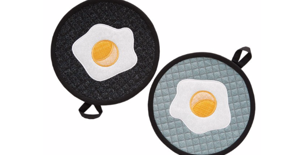 egg pot holder pattern Over Easy
