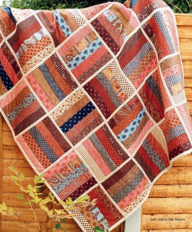 Quick Railfence Quilt With Just One Jelly Roll And Quilt As You Go Quilting Cubby