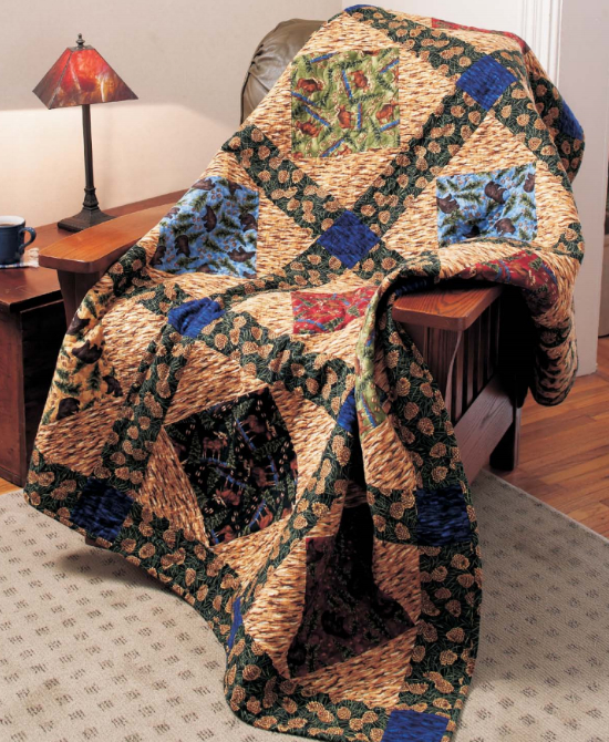 Quilts For Men And For Their Man Cave Quilting Cubby