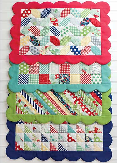 scrappy placemats pattern